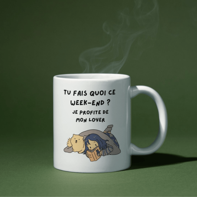 Mug " Tu fais quoi ce week-end ?..."