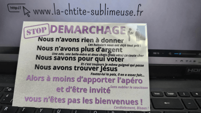STOP DÉMARCHAGE