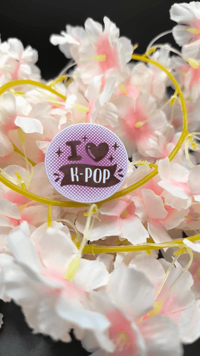  PopSockets /Popgrip "I love K-POP"