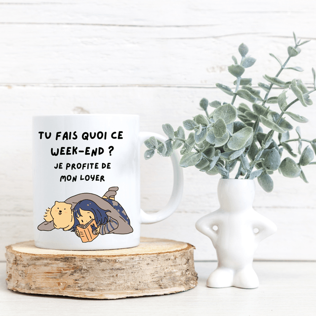 Mug " Tu fais quoi ce week-end ?..."