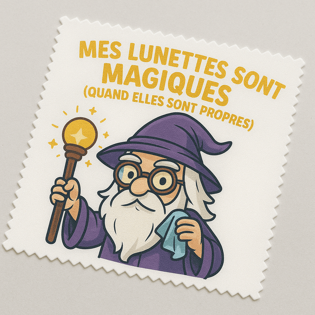 Lingette "regarde-moi dans les lentilles"