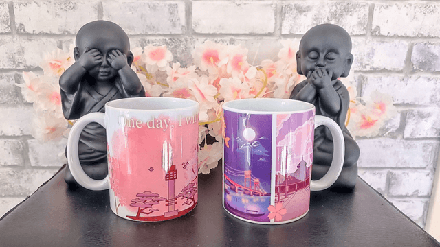 Mugs Thème asiatique Part1 (Corée du Sud & Japon)